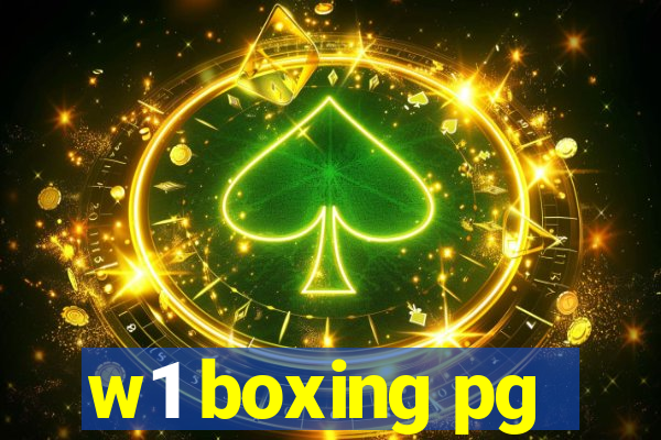 w1 boxing pg